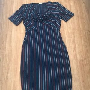 Zara Multicolored Stripped Dress